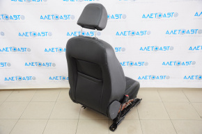 Водительское сидение Ford Focus mk3 15-18 рест, с airbag, электро, кожа черн замята