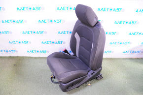 Scaun șofer Chevrolet Camaro 16- fără airbag, textil, electric, negru-gri.