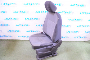 Scaun șofer Ford Escape MK3 13-19 fără airbag, manual, material textil gri.