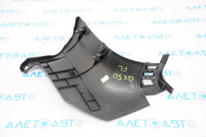 Capacul stâlpului frontal stânga inferior Infiniti QX50 19- negru, uzat