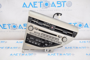 Radio, casetofon, controlul climatului, panoul asamblat Lexus RX350 RX450h 10-15 tip 1