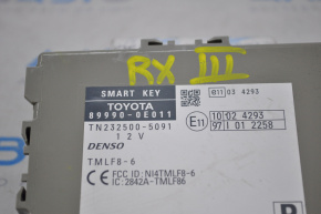 Calculatorul Smart Key Lexus RX350 RX450h 10-15