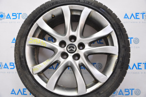 Диск колесный R19 5*114,3 Mazda 6 13-21 Grand Touring графит, бордюрка