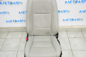 Scaun șofer Lexus ES300h ES350 13-18 cu airbag, electric, încălzire, ventilație, piele gri.