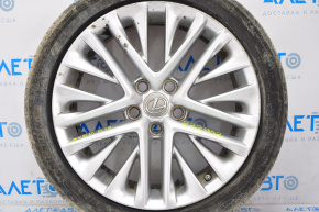 Roată de 18 inch pentru Lexus ES350 13-15, cu jantă de protecție.