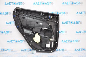 Capacul usii card spate dreapta Hyundai Tucson 16-20 negru, uzat.