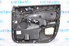 Capacul usii, cartela frontala stanga Hyundai Tucson 16-20 negru, uzat