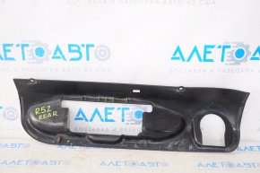 Capacul buzei barei spate inferioare Nissan Pathfinder 13-16 pre-facelift pentru carlig de remorcare