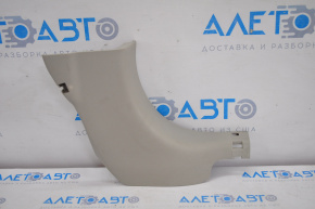 Capacul suportului frontal dreapta jos Nissan Versa 12-19 SUA gri, plastic albicios