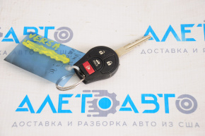 Ключ Nissan Versa 12-18 usa 4 кнопки