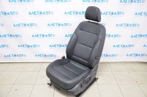 Scaun șofer VW Golf 15- cu airbag, piele neagră, manual electric