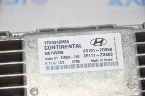 Блок ECU компьютер двигателя Hyundai Sonata 11-15