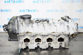 Capacul blocului cilindric complet asamblat VW Jetta 11-18 USA 1.4T 56k, pentru rectificare, suport rupt