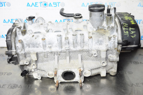 Capacul blocului cilindric complet asamblat VW Jetta 11-18 USA 1.4T 56k, pentru rectificare, suport rupt