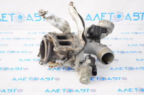 Turbina completă cu colector și conducte de răcire VW Passat b7 12-15 USA 1.8T 120к