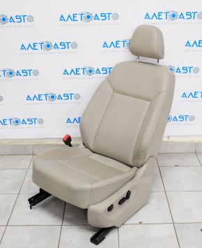 Scaun șofer VW Atlas 18- cu airbag, electric, încălzire, piele, gri