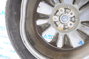 Roată de 18 inch pentru Nissan Murano Z52, cu jantă ușor deteriorată, necesită reparații