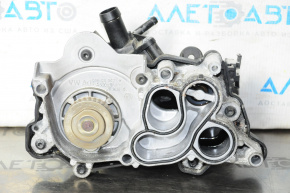 Pompă de apă cu carcasă de termostat pentru VW Jetta 11-18 USA 1.4T