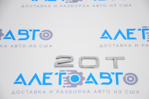 Emblema inscripție 2.0T Audi A4 B8 13-16 restilizare sedan fără punct.