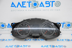 Panoul de instrumente Audi A4 B8 13-14 cu control de croazieră 103k zgârieturi