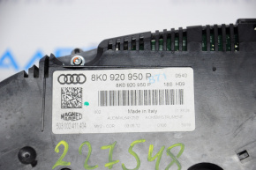 Panoul de instrumente Audi A4 B8 13-14 cu control de croazieră 103k zgârieturi