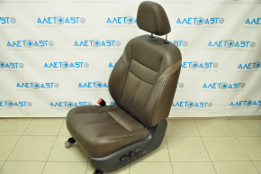 Scaun șofer Nissan Murano z52 15-17 cu airbag, electric, piele maro.