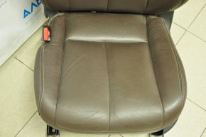 Scaun șofer Nissan Murano z52 15-17 cu airbag, electric, piele maro.