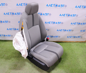 Пассажирское сидение Honda Civic X FC 16-18 4d без airbag, механич, тряпка серое, стрельнувш