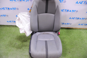 Пассажирское сидение Honda Civic X FC 16-18 4d без airbag, механич, тряпка серое, стрельнувш