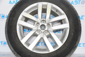 Roată de 18 inch pentru Toyota Highlander 14-19, tip 3, gri, cu margine ușoară.