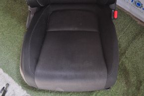 Scaun de pasager pentru Honda Accord 18-22 fără airbag, material textil negru, uzat.