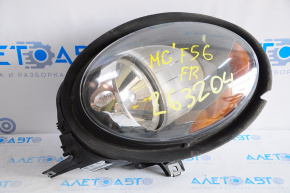 Far dreapta față Mini Cooper F56 3d 14-19 gol, halogen, faruri de zi galbene