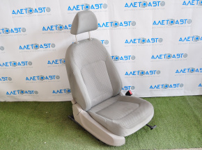 Пассажирское сидение VW Passat b7 12-15 USA без airbag, механич, тряпка сер