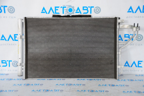 Radiatorul condensatorului de aer condiționat Hyundai Elantra UD 11-13, 1.8L.