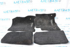 Set de covorașe Nissan Leaf 13-17, material textil, negru.