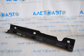 Capacul pragului din față dreapta interior Hyundai Elantra UD 11-16 negru.