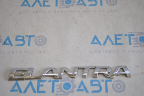 Emblema capacului portbagajului ELANTRA Hyundai Elantra UD 11-16