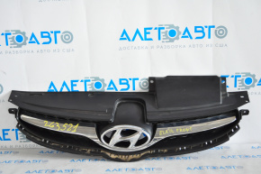 Решетка радиатора grill Hyundai Elantra UD 11-13 дорест GLS