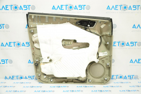 Capacul ușii, cartela din față dreapta Ford Escape MK3 13-16, gri deschis, cu lovituri.