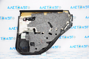 Capacul ușii spate stânga Lexus RX350 RX450h 10-15 negru, cotiera gri, zgârietură