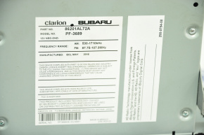 Radio-casetofon Subaru Outback 15-19 Clarion