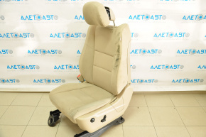 Scaun șofer Jeep Grand Cherokee WK2 14-16 fără airbag, electric, material textil bej, necesită curățare chimică