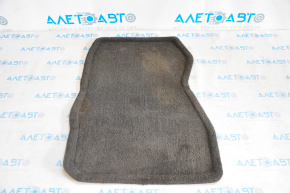 Covorul din fața dreapta a salonului Ford Focus mk3 11-18, material textil, negru.