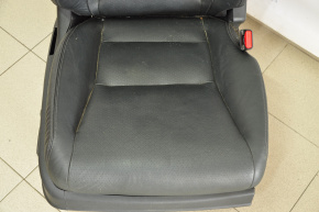 Scaun de pasager Honda Accord 13-17 cu airbag, touring, electric, piele neagră