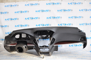 Torpedo fără airbag frontal pentru Acura MDX 14-20, negru.