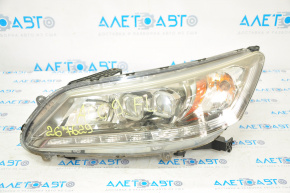 Far stânga față complet asamblat Honda Accord 13-15 SUA LED