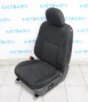 Scaun șofer Nissan Altima 13-18 fără airbag, electric, velur negru.