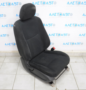 Пассажирское сидение Nissan Altima 13-18 без airbag, мех, велюр черн