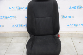 Пассажирское сидение Nissan Altima 13-14 без airbag, мех, велюр черн