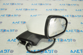 Oglindă laterală dreapta Ford Fusion mk5 13-20, 3 pini, alb